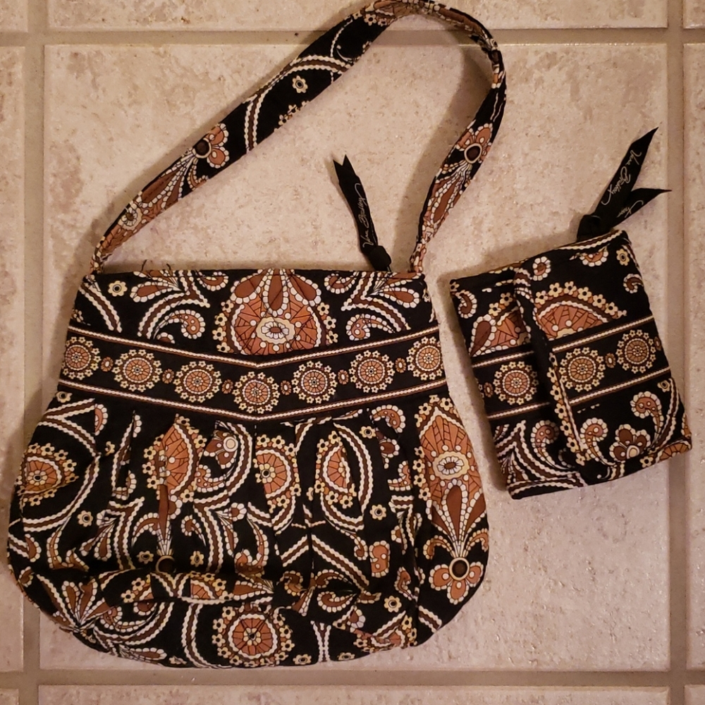Vera Bradley Purse and Wallet Set EUC!